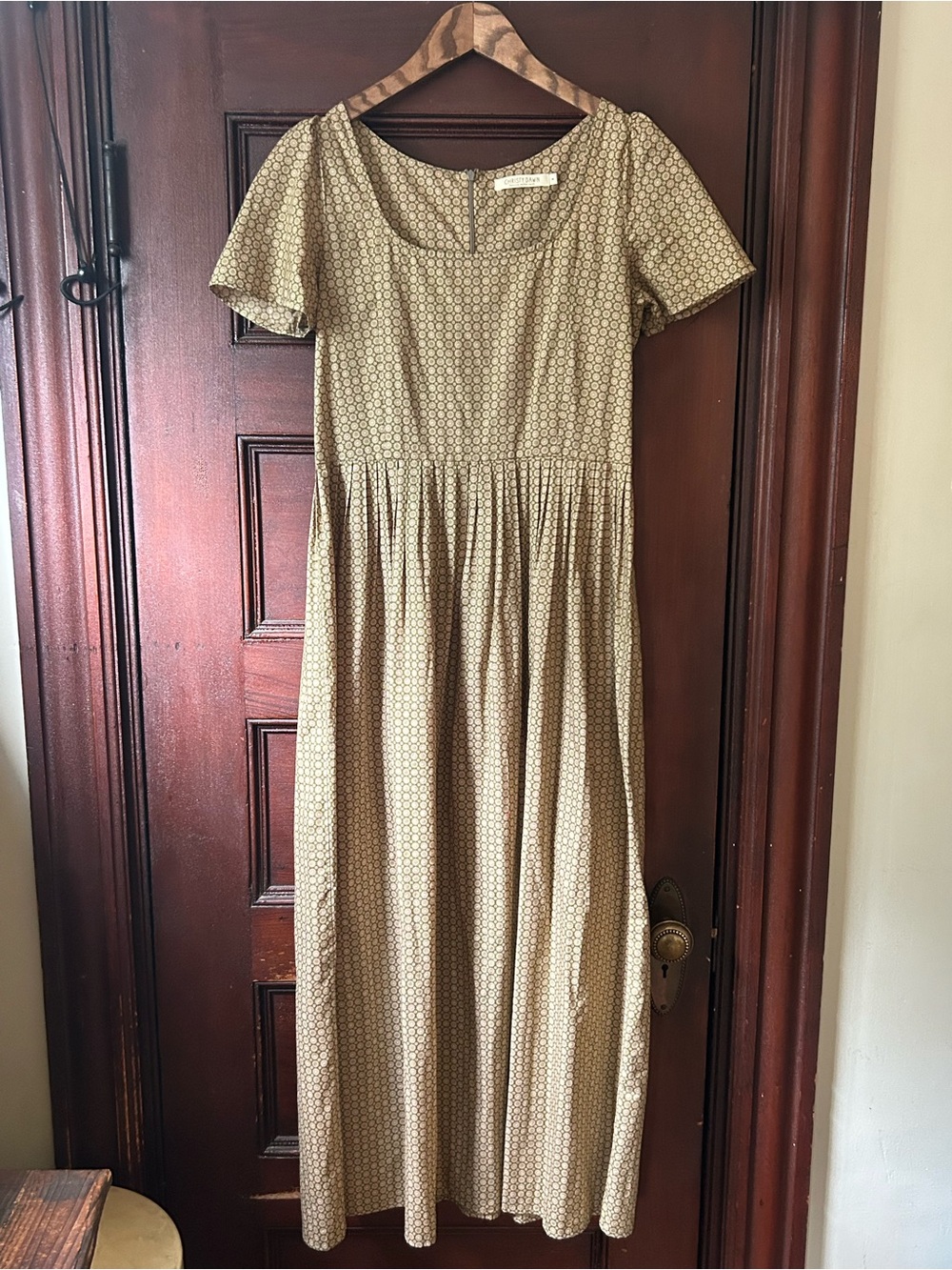 Christy Dawn The Scarlet Maxi Dress in Willow Daisy Dot 90s Inspired Cottagecore - Picture 4 of 10
